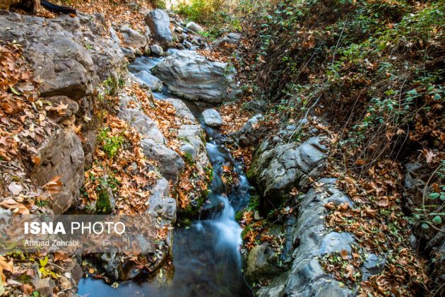 Captivating autumn scenery in Ghahan, Qom