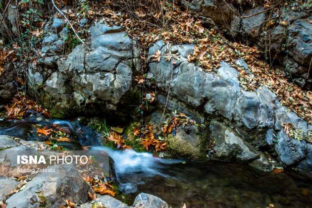 Captivating autumn scenery in Ghahan, Qom