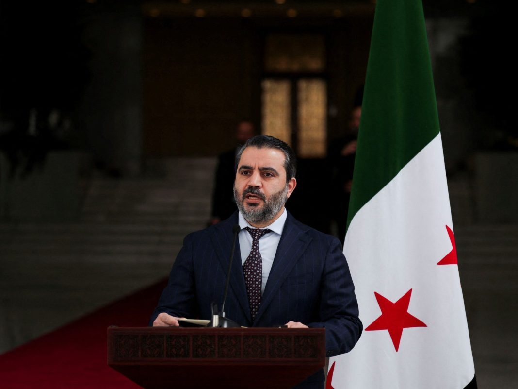 Syria’s new Foreign Minister Asaad Hassan al-Shibani