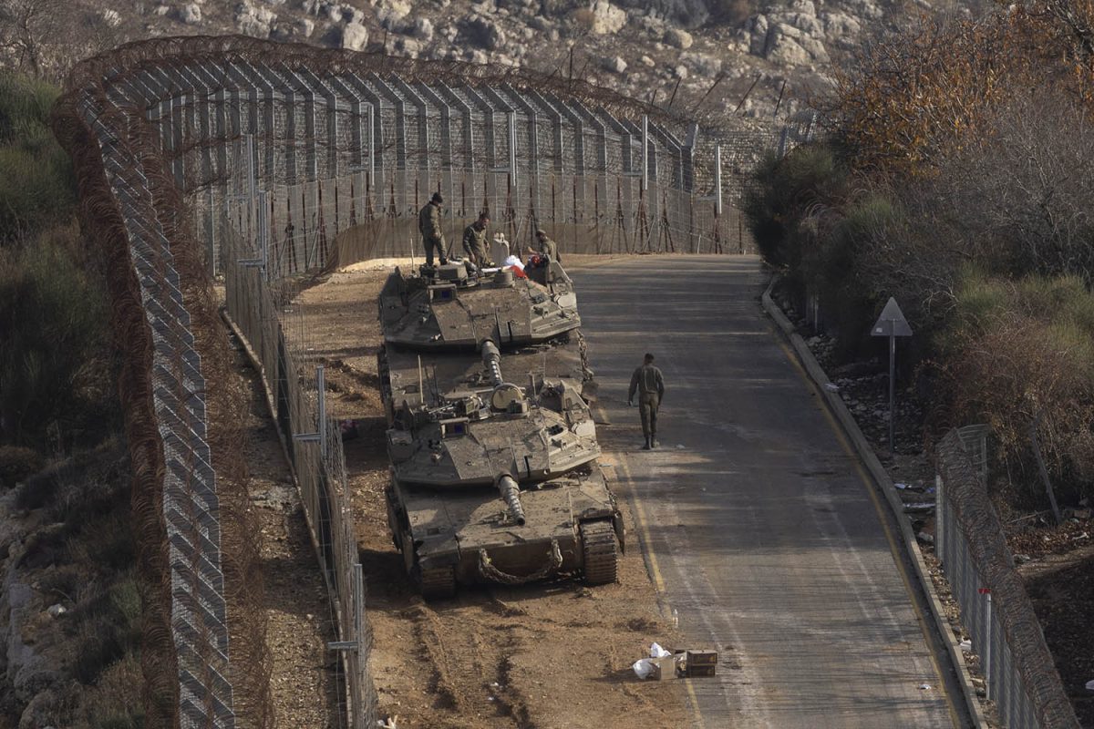 Israel says agreement with Syria possible but demands buffer zone 1 Israeli Army