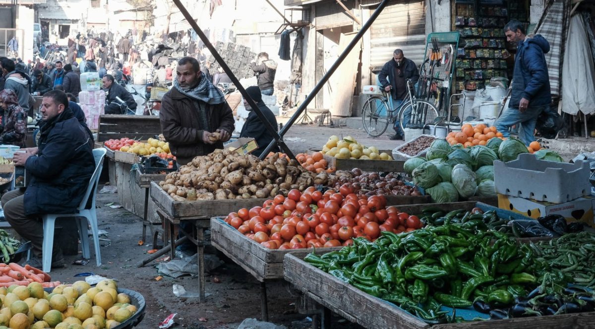 Food prices in Syria falling since collapse of al-Assad: Report