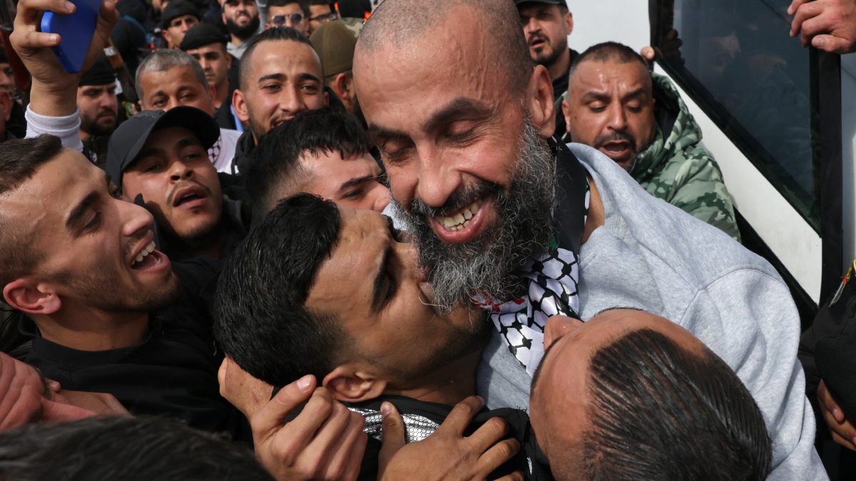 Hamas releases three Israeli captives in exchange for over 180 Palestinians