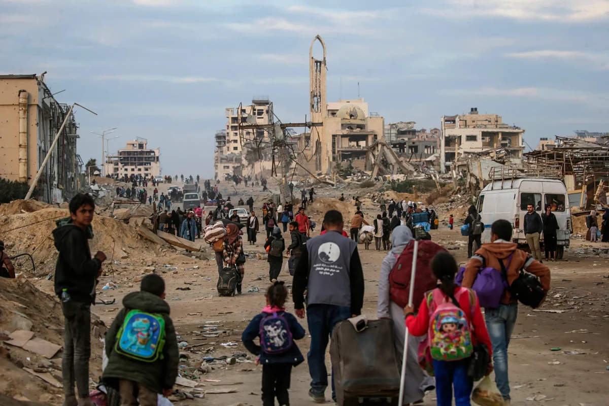 Nearly half a million people return to north Gaza following truce: UN