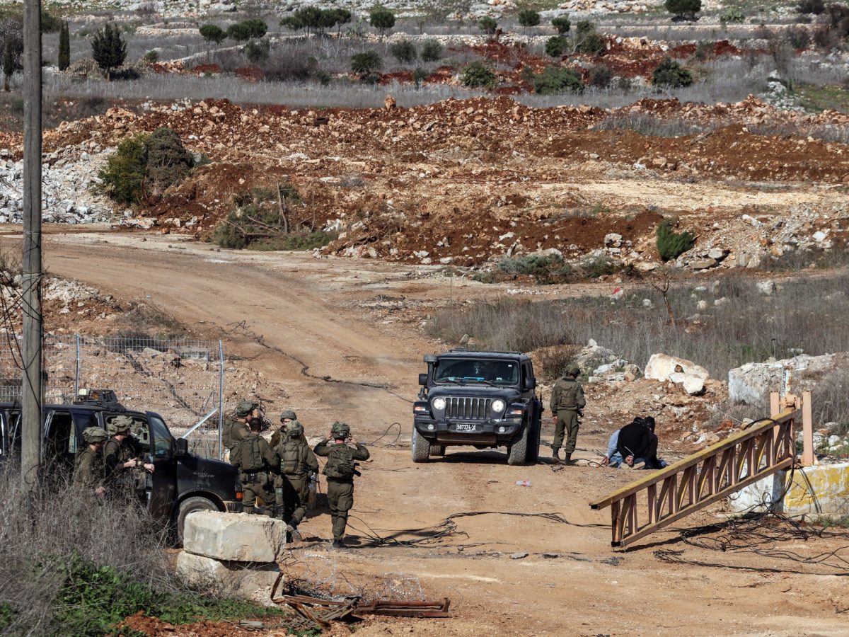 Israel says its soldiers will stay in five locations across southern Lebanon