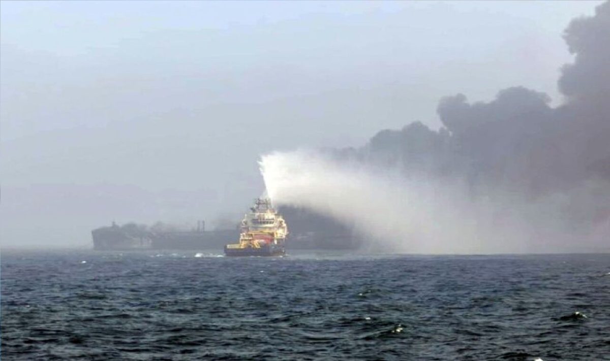 Oil tanker fire contained at Bandar Imam Khomeini port