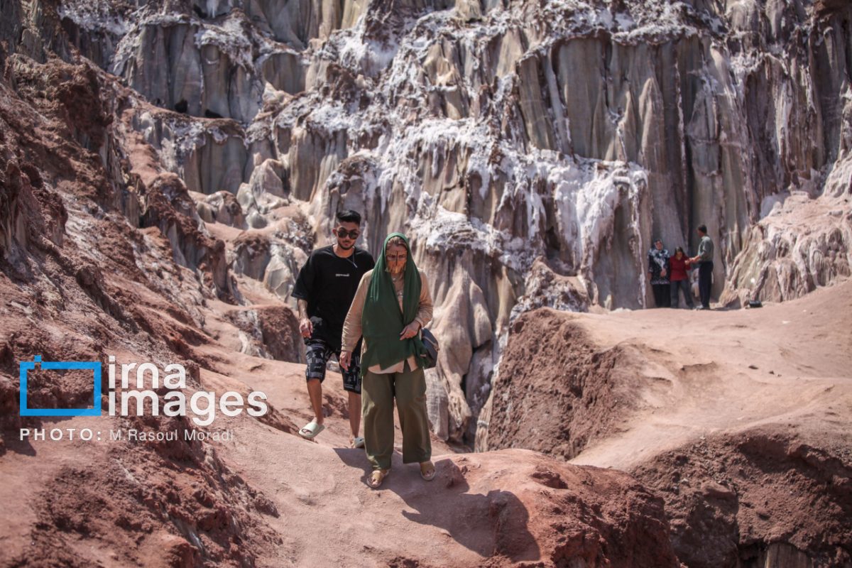Salt Goddess، splendor of the nature of Hormoz Island, southern Iran
