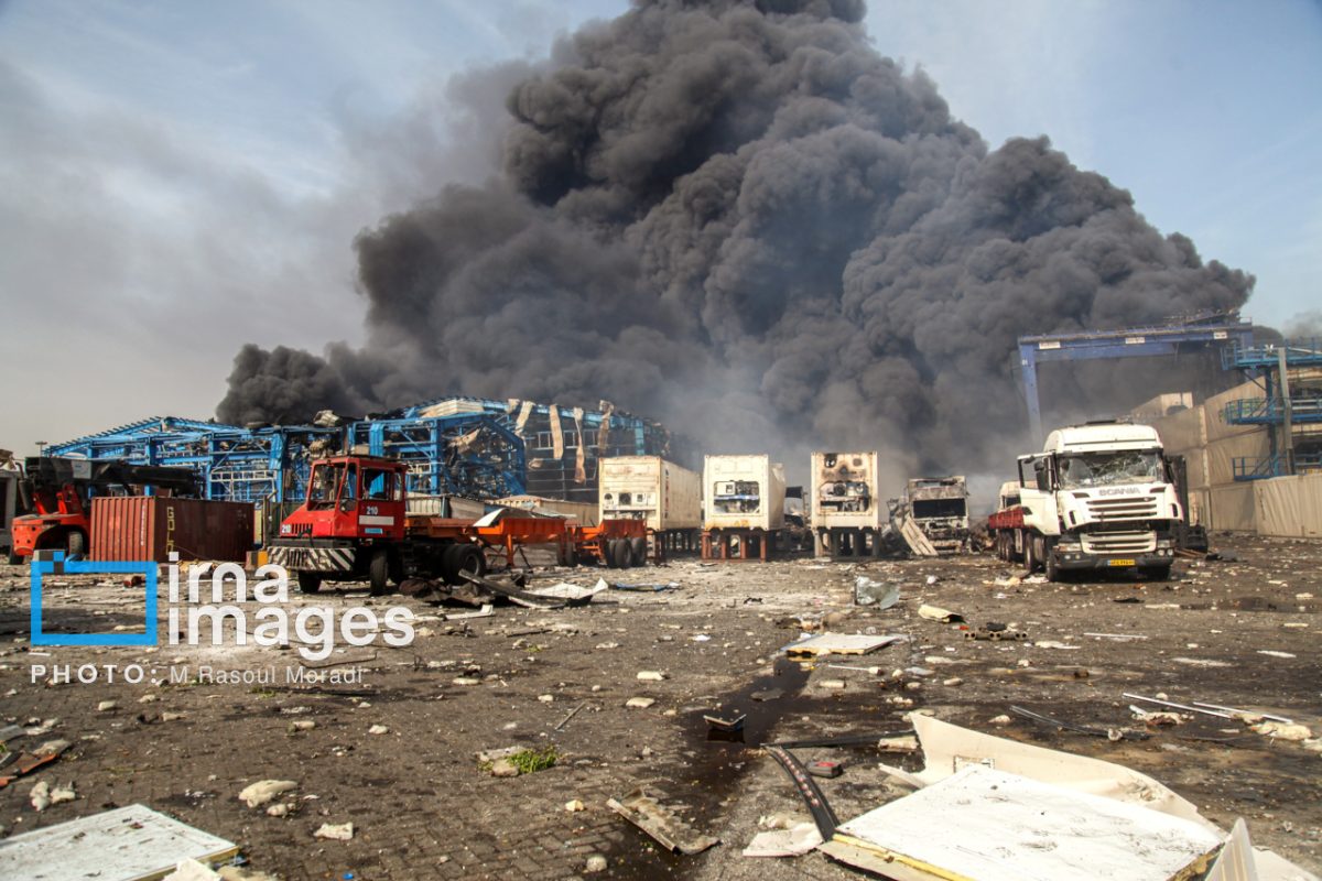 Russia deploys emergency teams to Iran after major port explosion 1 Russia deploys emergency teams to Iran after major port explosion