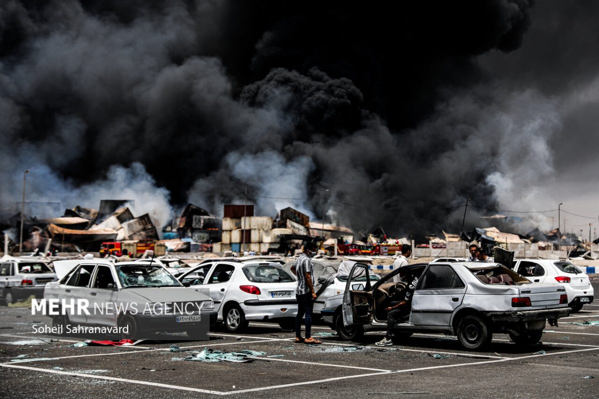 Death toll from Iran's Shahid Rajaee port explosion rises to 40 1 Death toll from Iran's Shahid Rajaee port explosion rises to 40