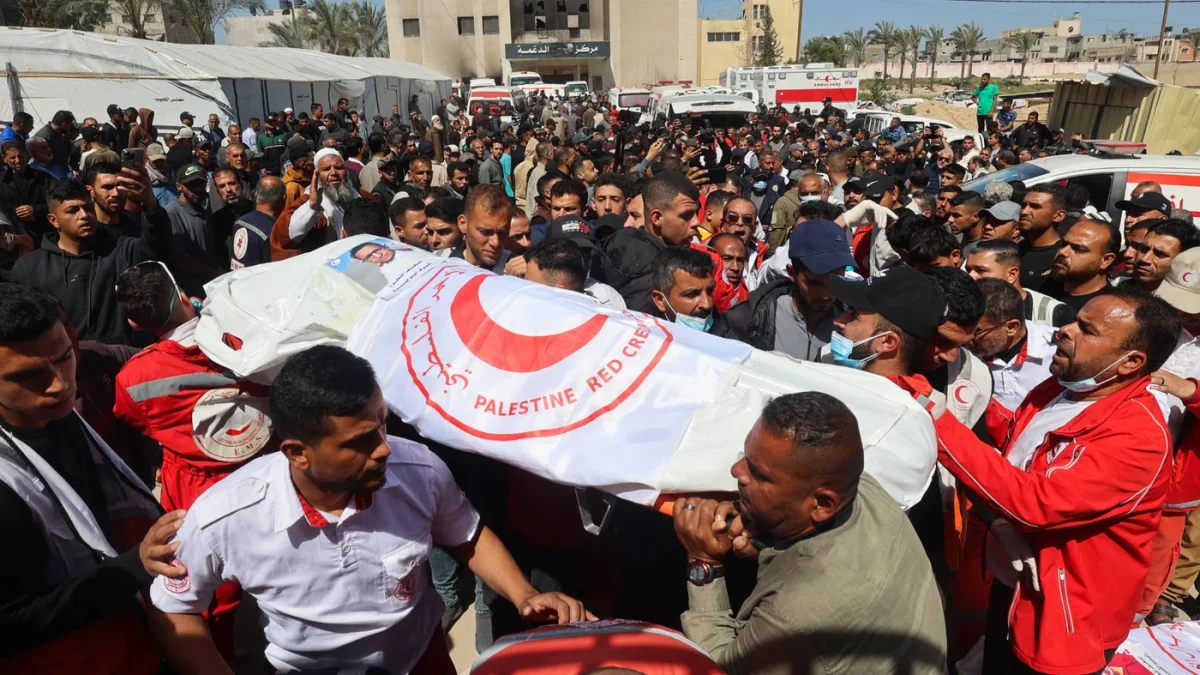 New video disputes Israeli military's account of medic killings in Gaza