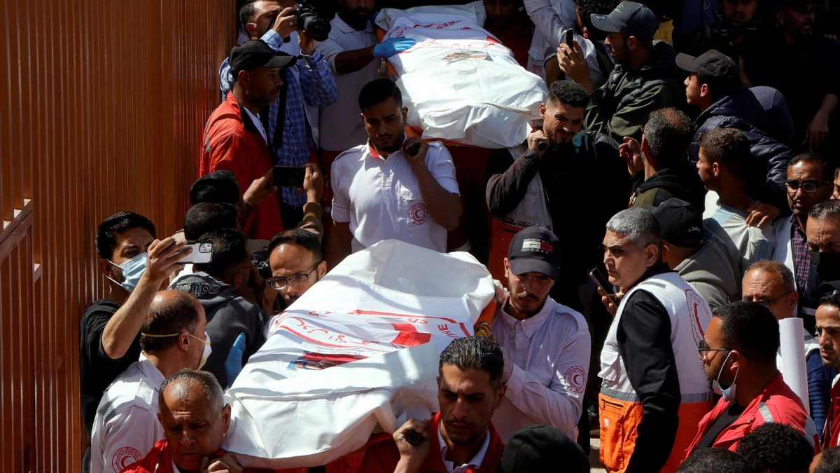 Palestine Red Crescent demands international investigation into Israel killing of Gaza medics