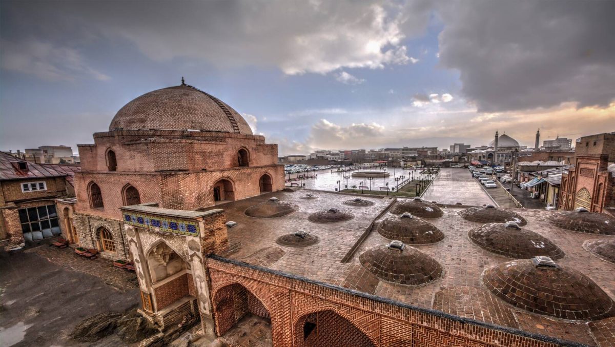 Sasanian architectural remains unearthed at Urmia’s Grand Mosque, northern Iran