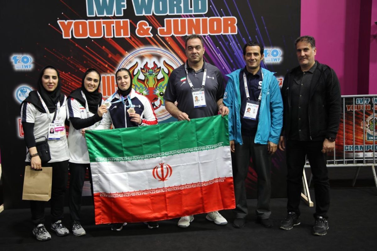 Iranian teen weightlifter wins medals, breaks records at world championships