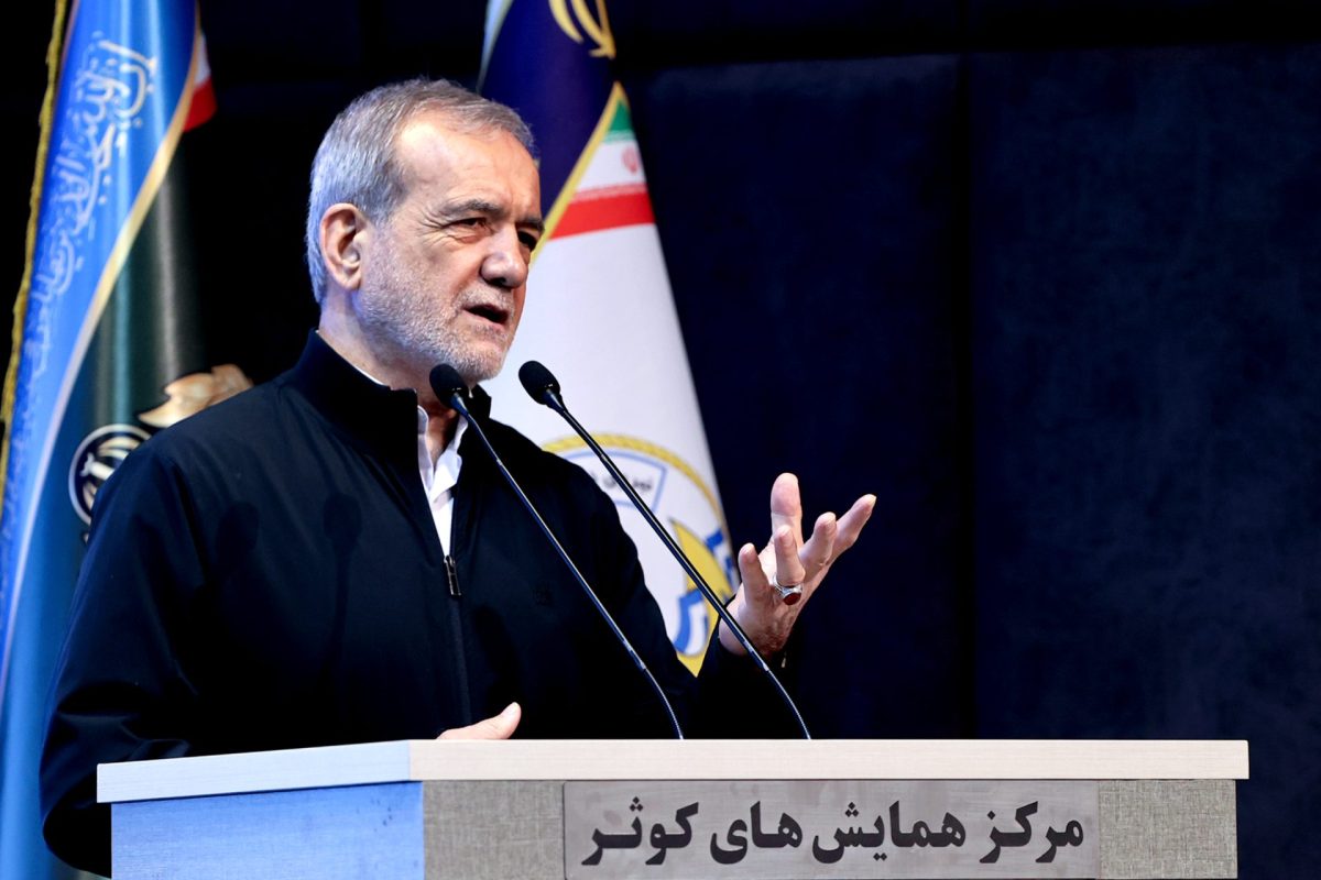 President Pezeshkian says Iran favors negotiation
