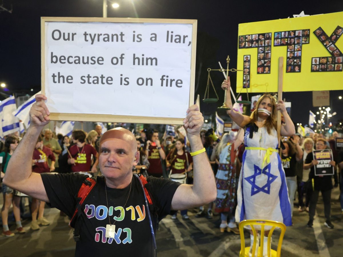 Thousands of Israelis protest for captives, against PM’s Gaza war expansion