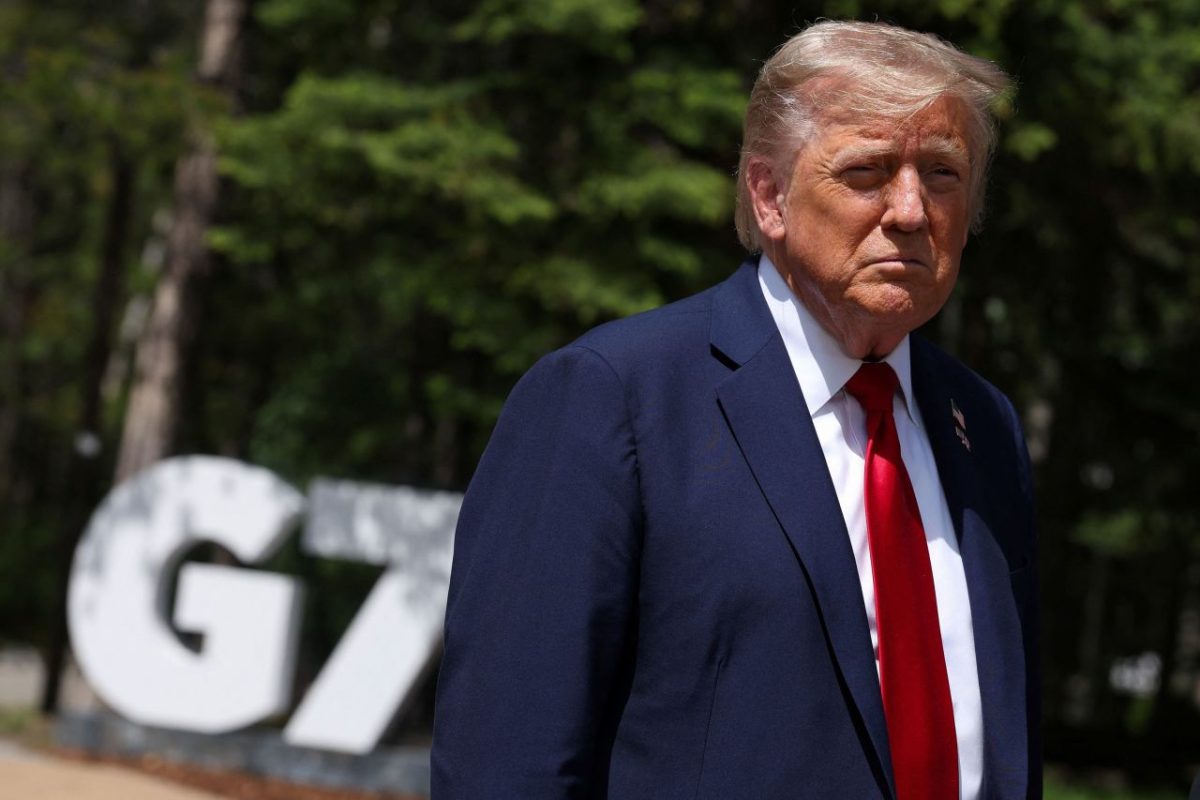 Trump says believes Iran would "like to talk, but they should've done that before" war with Israel