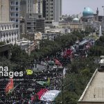 Funeral held in Mashhad, for martyrs of Zionist aggression