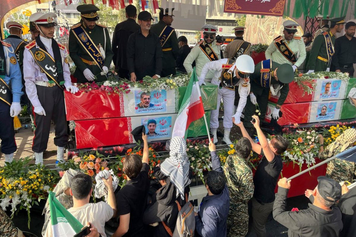 Iran holds massive funeral for martyrs of Israeli-US strikes 11 Iran holds massive funeral for martyrs of Israeli-US strikes