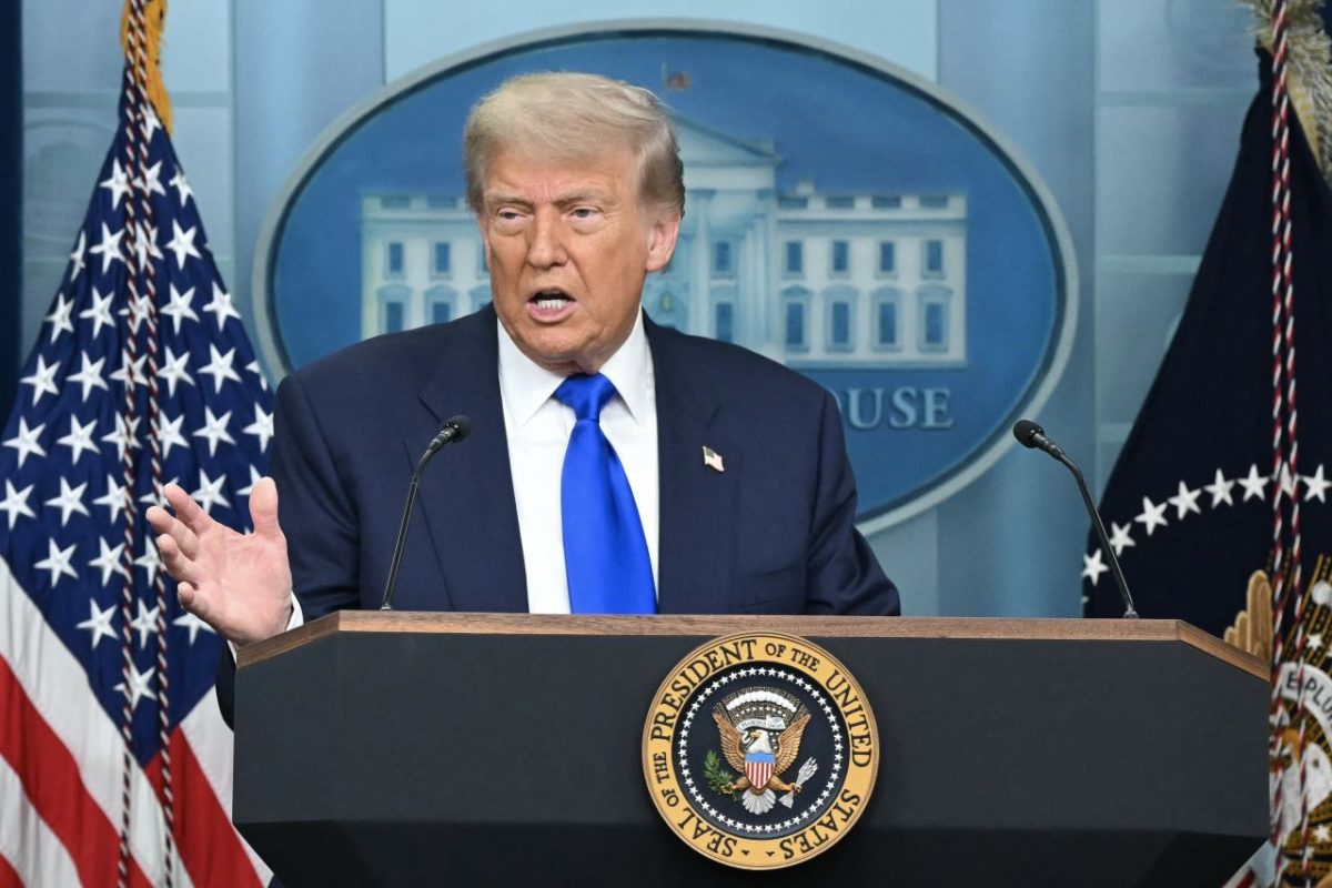 Trump denies he is talking with Iran, slams Obama-era agreement