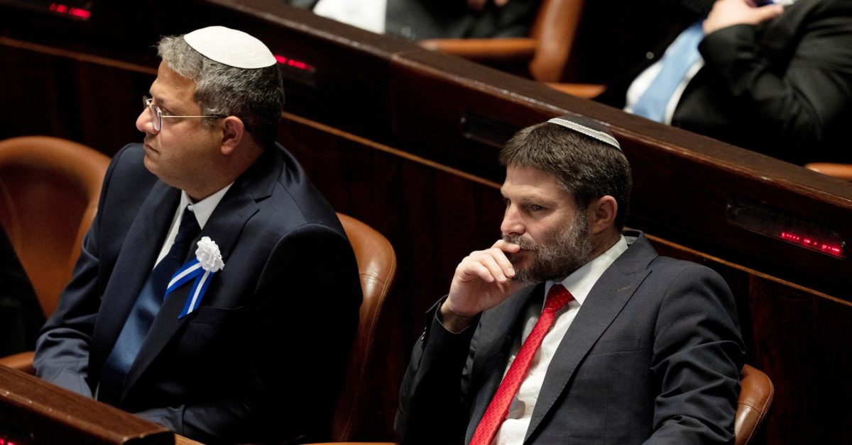 Several countries sanction two Israeli far-right ministers
