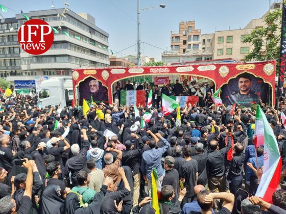 Iran holds massive funeral for martyrs of Israeli-US strikes