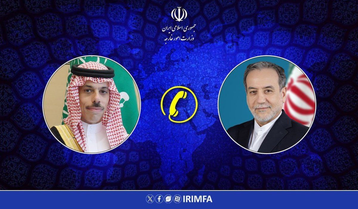 Iranian, Saudi FMs discuss regional developments, Gaza crisis