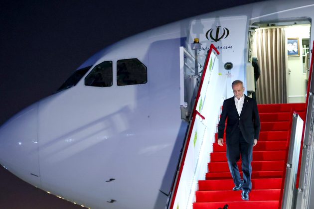 Iran president arrives in China for SCO summit
