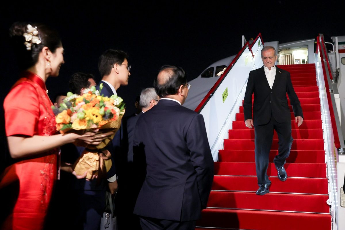 Iran president arrives in China for SCO summit