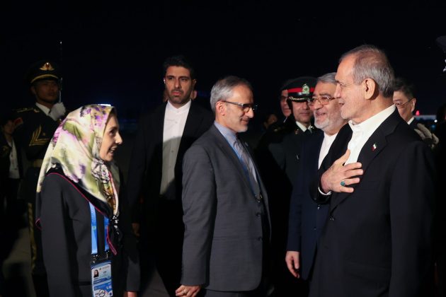 Iran president arrives in China for SCO summit