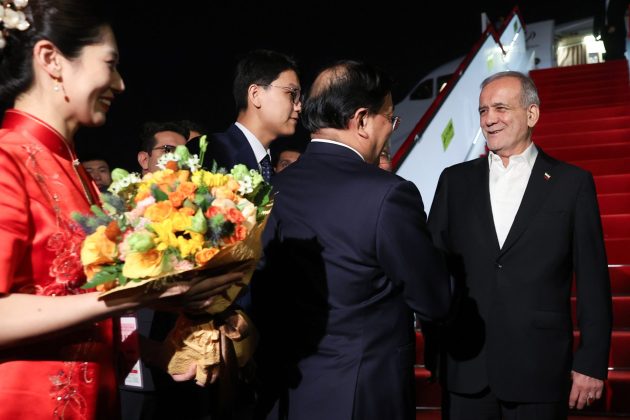 Iran president arrives in China for SCO summit