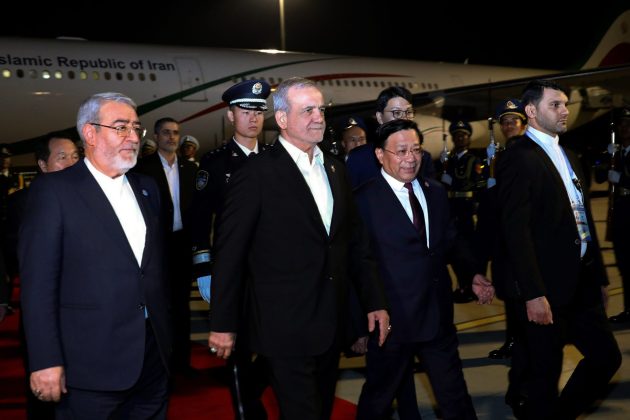 Iran president arrives in China for SCO summit