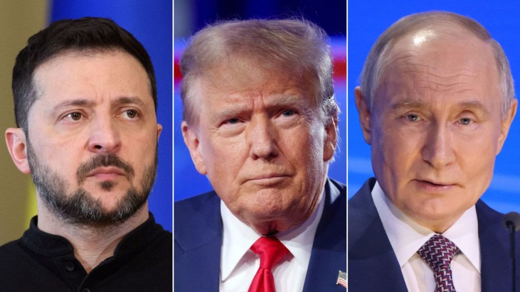 Trump Putin Zelensky