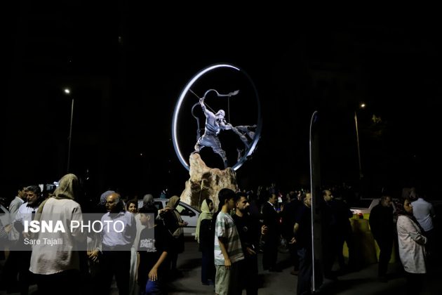 Statue of legendary Persian archer ‘Arash Kamangir’ unveiled in Kerman