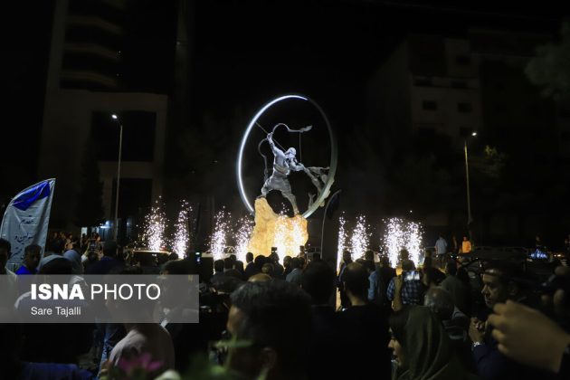 Statue of legendary Persian archer ‘Arash Kamangir’ unveiled in Kerman