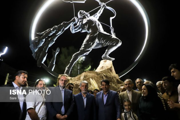 Statue of legendary Persian archer ‘Arash Kamangir’ unveiled in Kerman