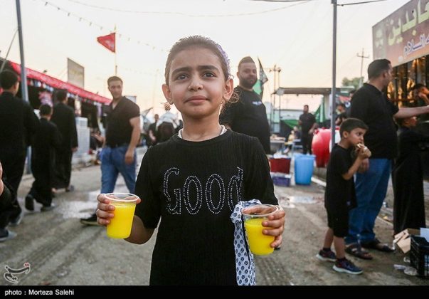 Arbaeen pilgrims march toward Karbala, Iraq