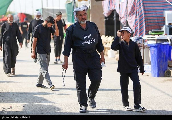 Arbaeen pilgrims march toward Karbala, Iraq