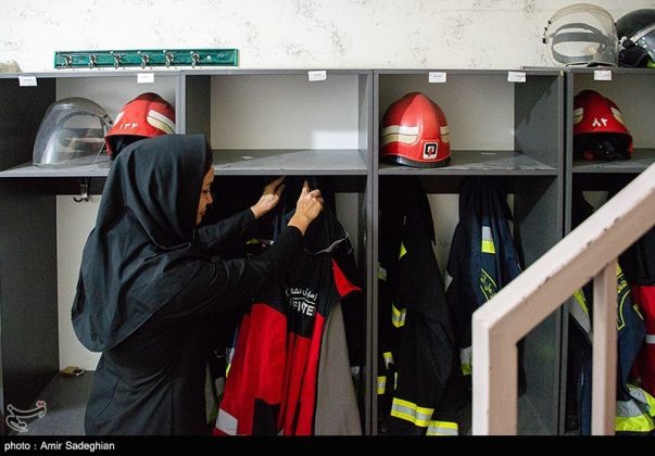 Women Firefighters of Iran