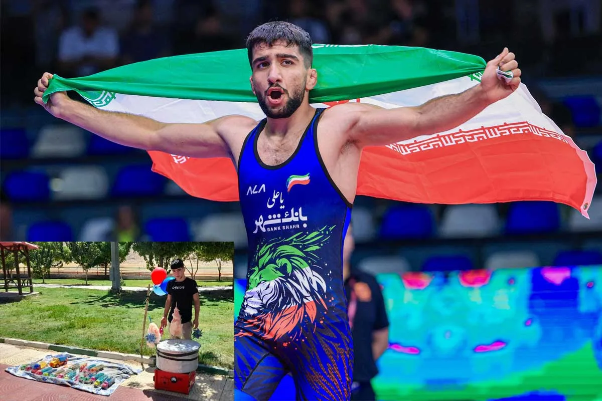 From street vendor to world podium: Story of young Iranian wrestler 1 From street vendor to world podium: Story of young Iranian wrestler