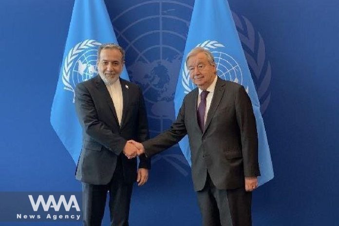 WANA-Araghchis-meeting-with-UN-Secretary-General-Antonio-Guterres-in-New-York