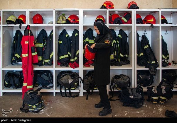 Women Firefighters of Iran