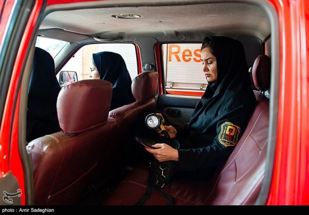 Women Firefighters of Iran
