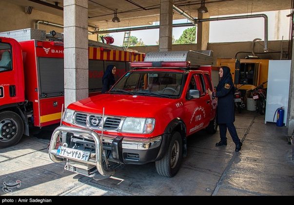Women Firefighters of Iran