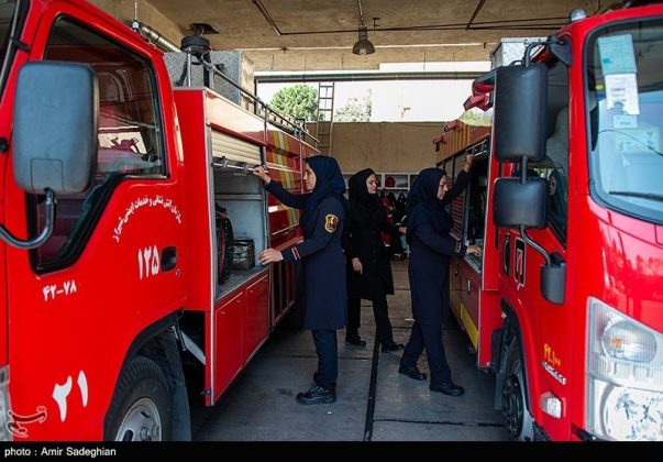 Women Firefighters of Iran