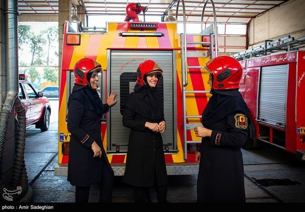 Women Firefighters of Iran