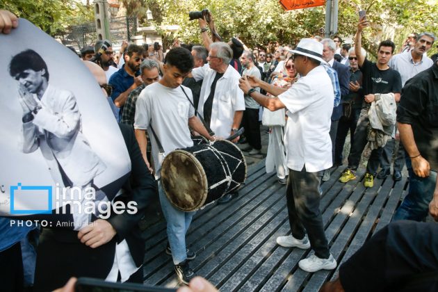 Widely acclaimed Iranian filmmaker Nasser Taghvai laid to rest in Tehran