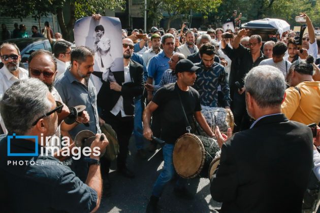 Widely acclaimed Iranian filmmaker Nasser Taghvai laid to rest in Tehran