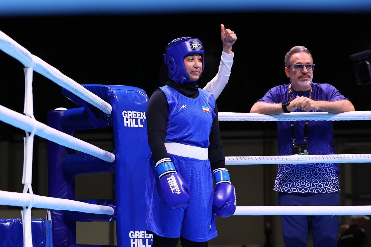Fatemeh Rastegar makes history with Iran’s first-ever women’s boxing medal