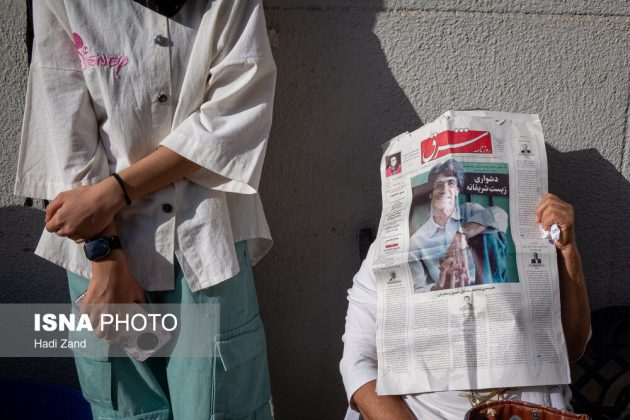 Widely acclaimed Iranian filmmaker Nasser Taghvai laid to rest in Tehran