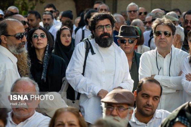 Widely acclaimed Iranian filmmaker Nasser Taghvai laid to rest in Tehran