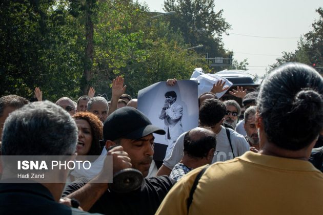 Widely acclaimed Iranian filmmaker Nasser Taghvai laid to rest in Tehran